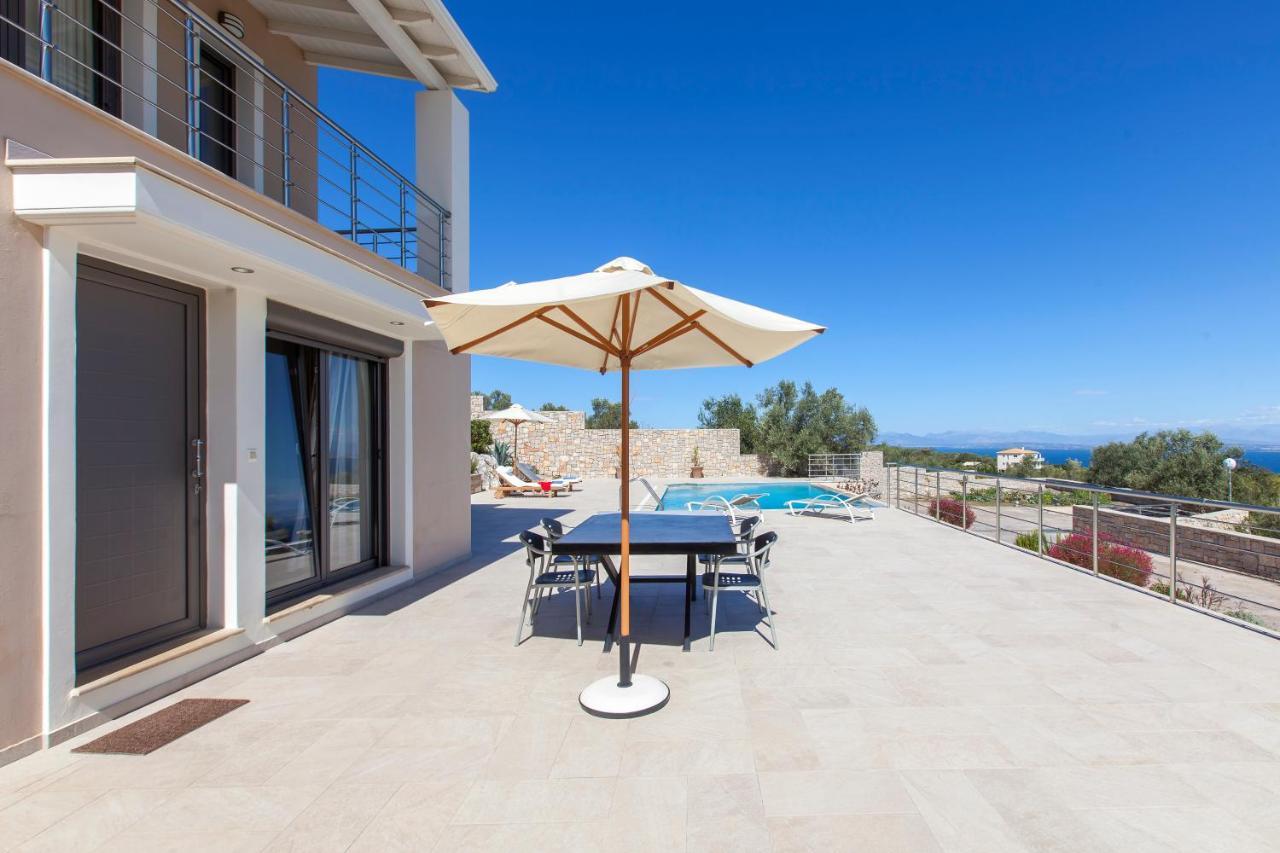 Alivia Lefkas Luxury Villas Apolpaina Luaran gambar
