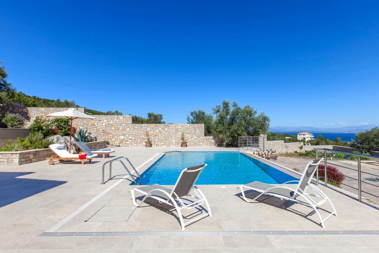 Alivia Lefkas Luxury Villas Apolpaina Luaran gambar