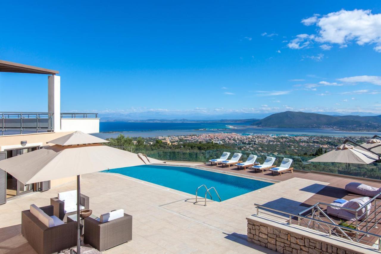 Alivia Lefkas Luxury Villas Apolpaina Luaran gambar