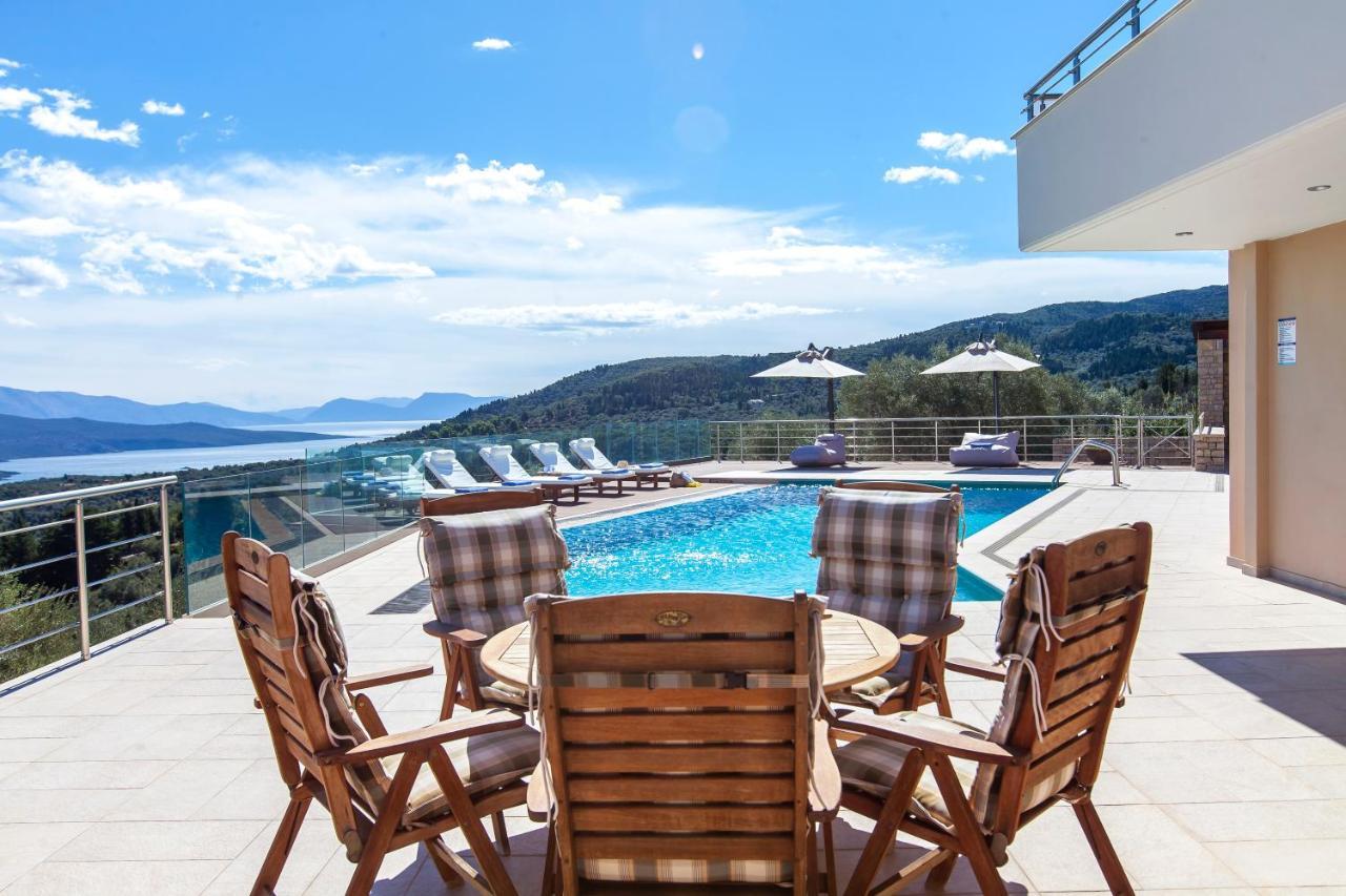 Alivia Lefkas Luxury Villas Apolpaina Luaran gambar